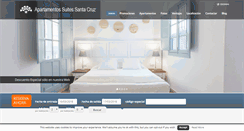 Desktop Screenshot of apartamentossantacruz.com